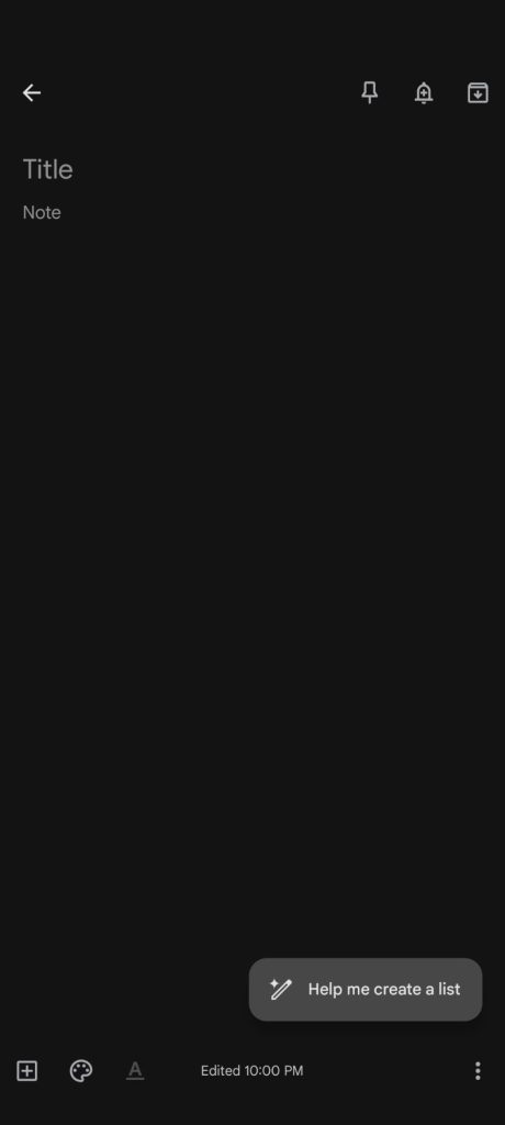GOOGLE KEEP LIST ALPHABETICAL ORDER visual data 5