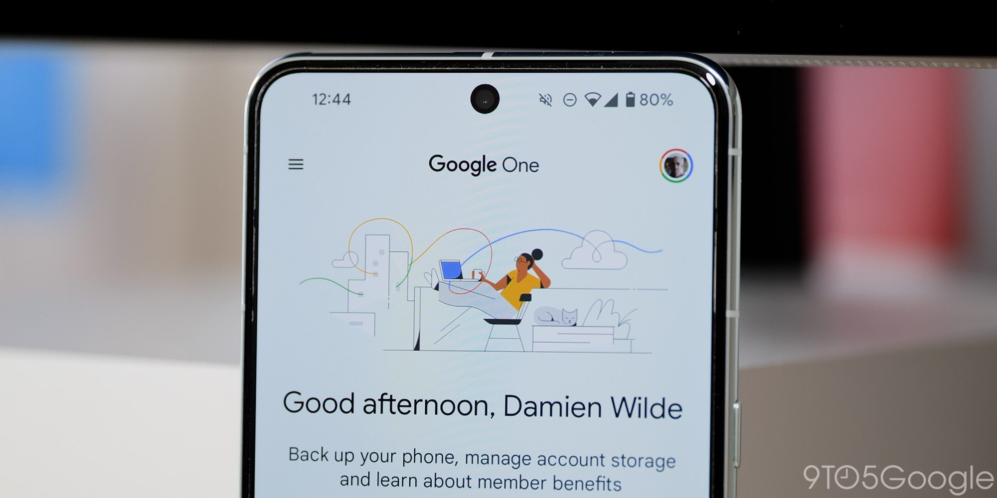 Google One — экспрессивный Material 3