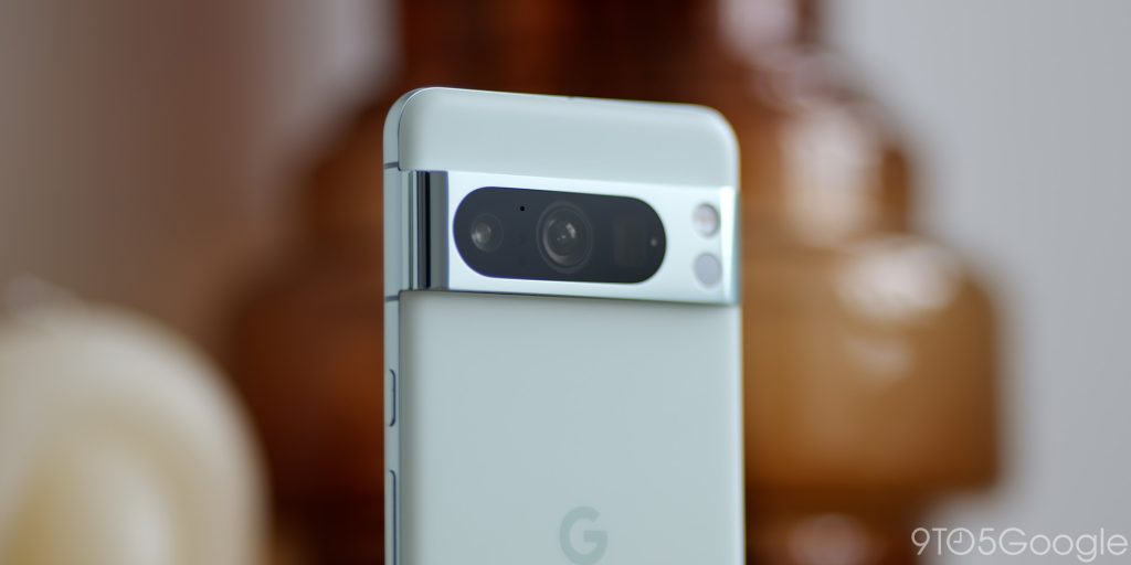 Google Pixel 8 Pro camera close up