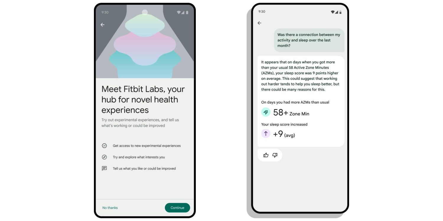 Imagen relacionada con Google trabaja en Fitbit Labs, un nuevo asistente de salud impulsado por IA
