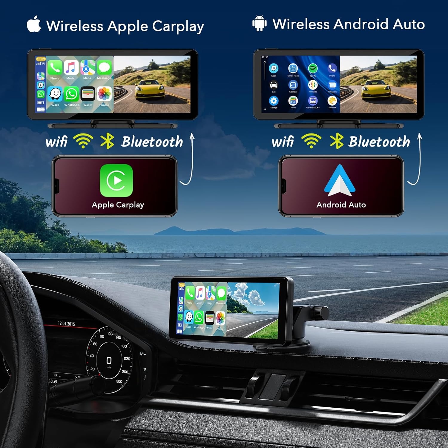 Android Auto and CarPlay screens are getting cheaper and better