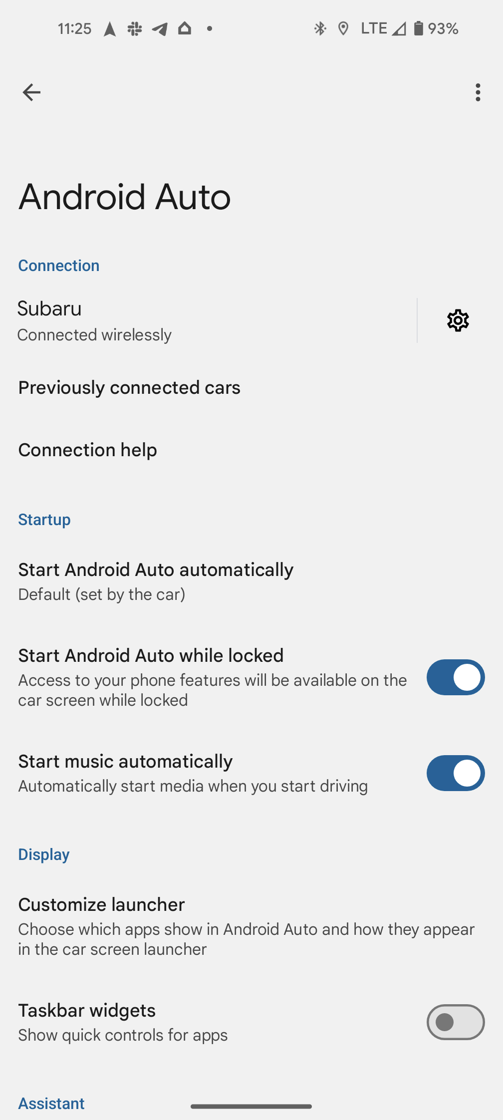 Android Auto update completely redesigns settings menu
