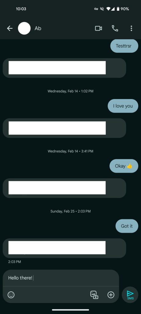 Google Messages preps single-line text field redesign