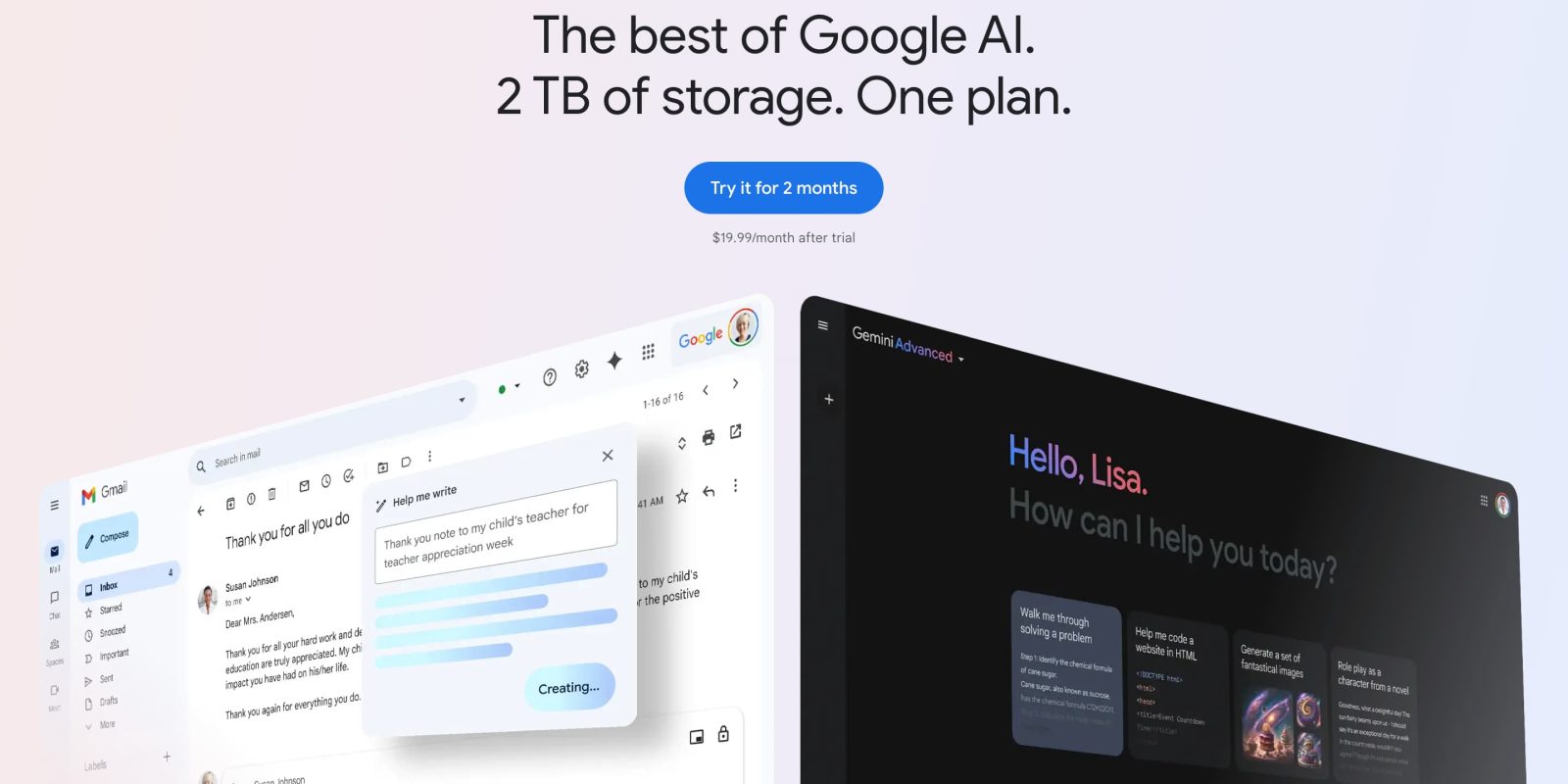 Google One AI Premium