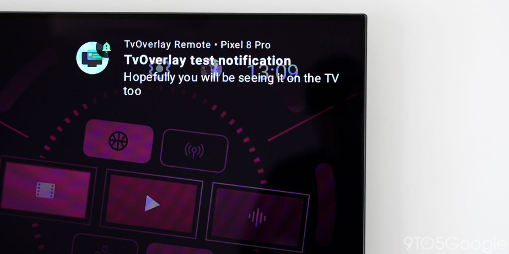 Tv overlay Android TV app