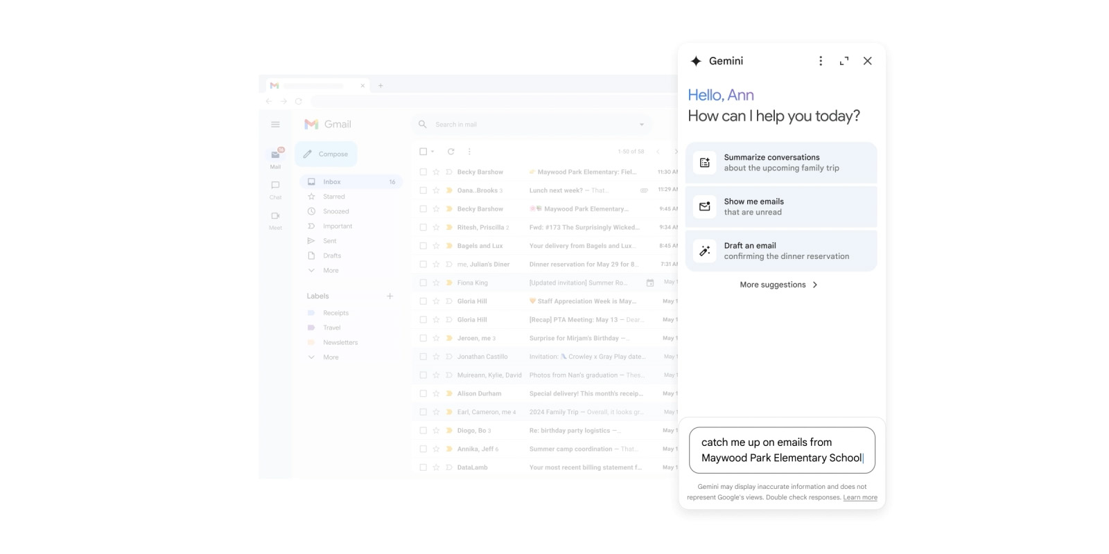 Gemini side panel officially rolling out to Gmail, Google Docs, & more Workspace apps