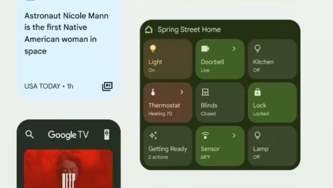 Google Home app widget