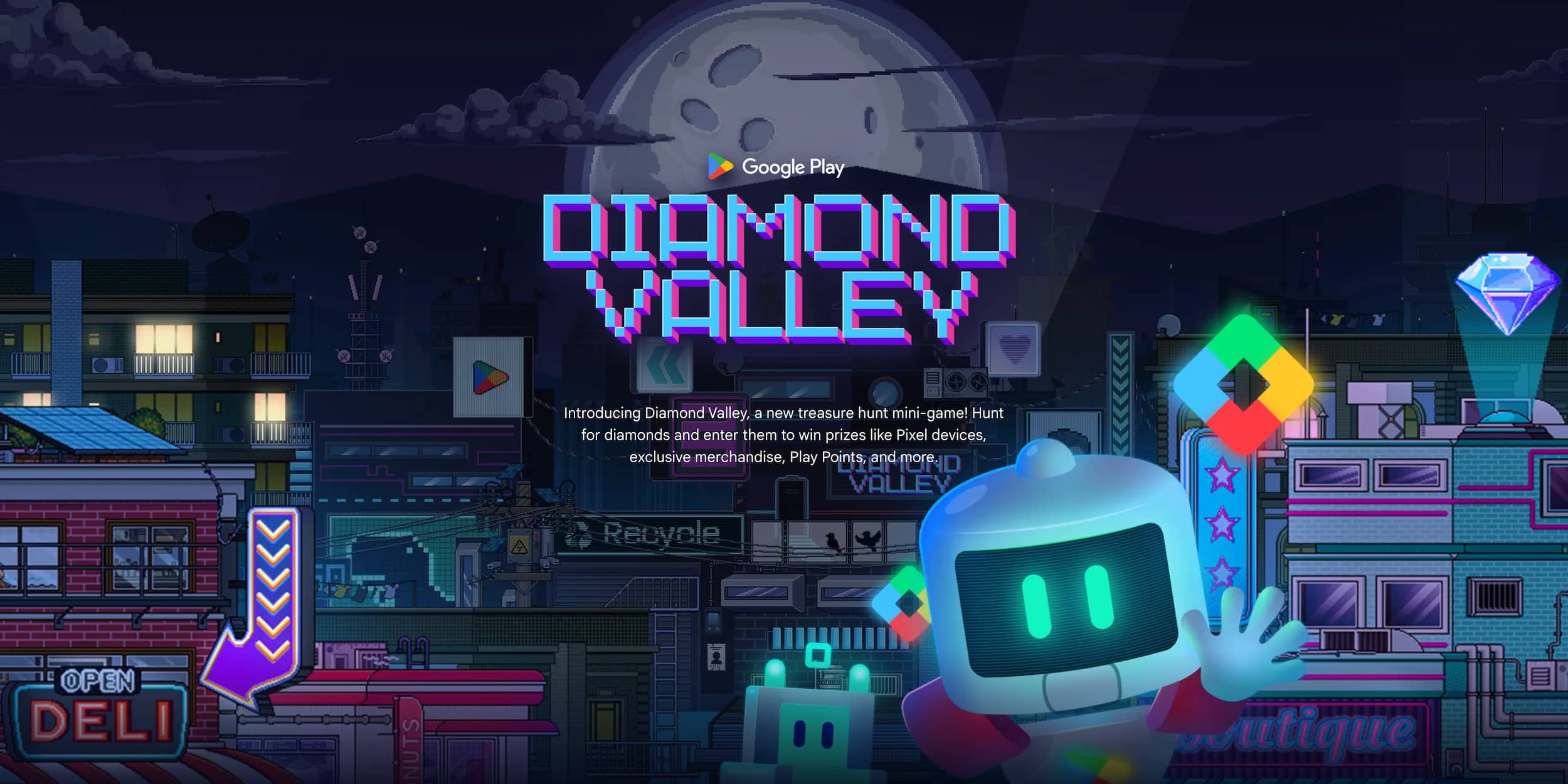 Google Play Diamond Valley game goes live; here are the prizes