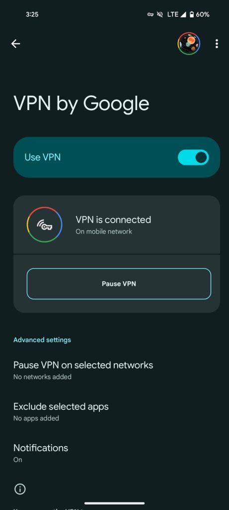 Pixel VPN by Google rolling out, Android 14 QPR3 update not needed