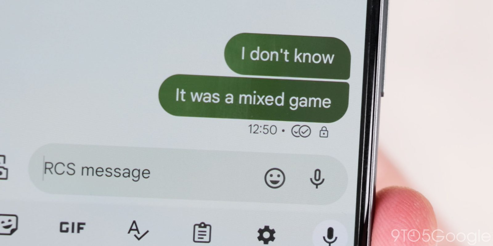 Google Messages is testing another redesign of read receipts
