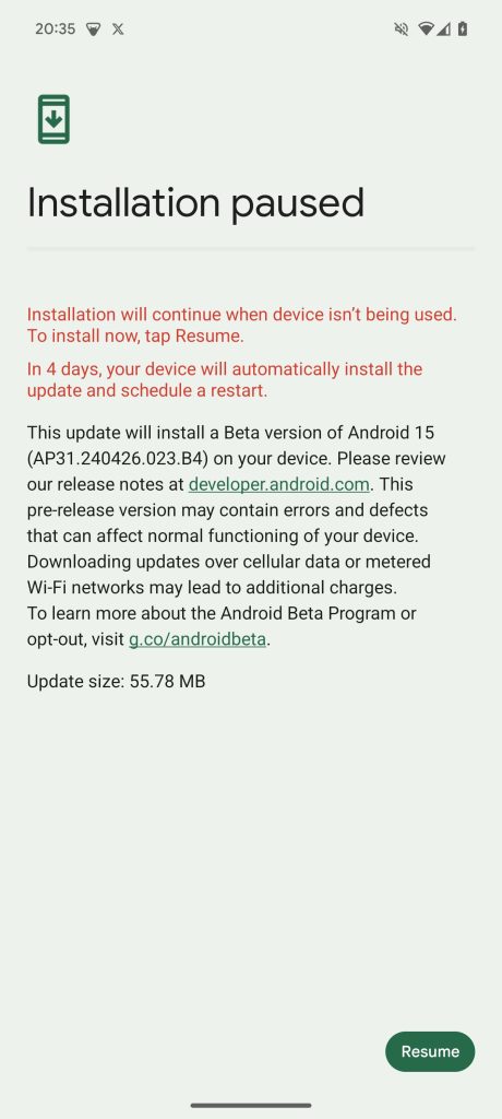 Android 15 Beta 2.2 rolling out with several fixes for Pixel