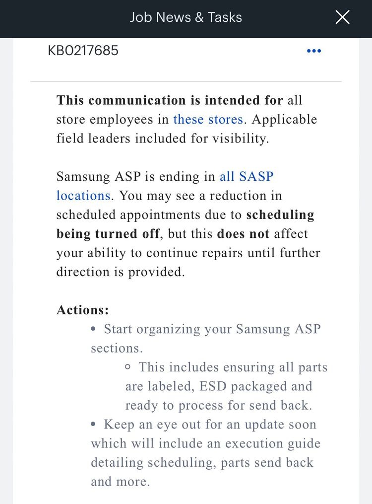 Best Buy will no longer repair Samsung Galaxy devices
