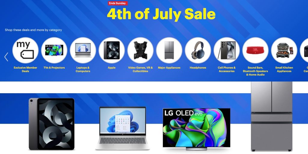 Best Buy July 4th sale