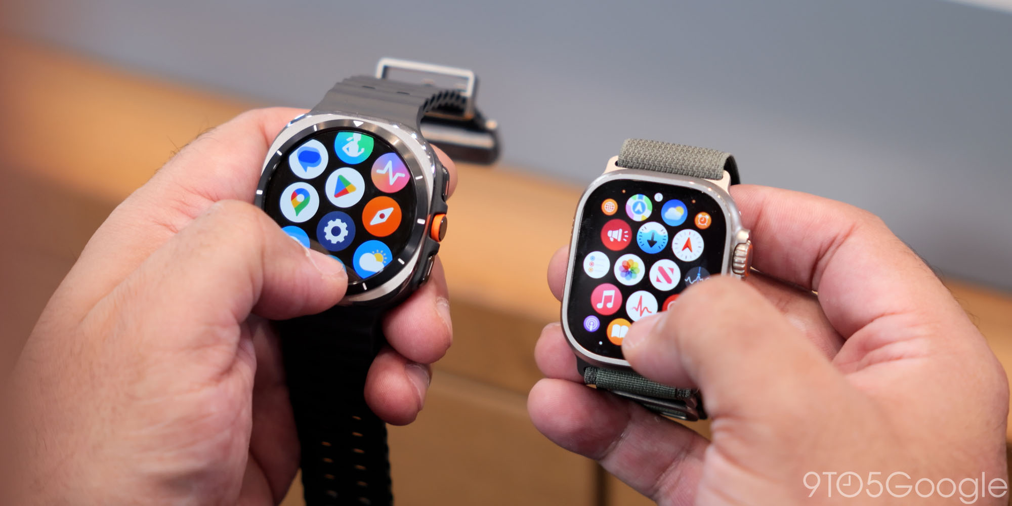 Samsung Galaxy Watch Ultra Vs Apple Watch Ultra Samsung Galaxy