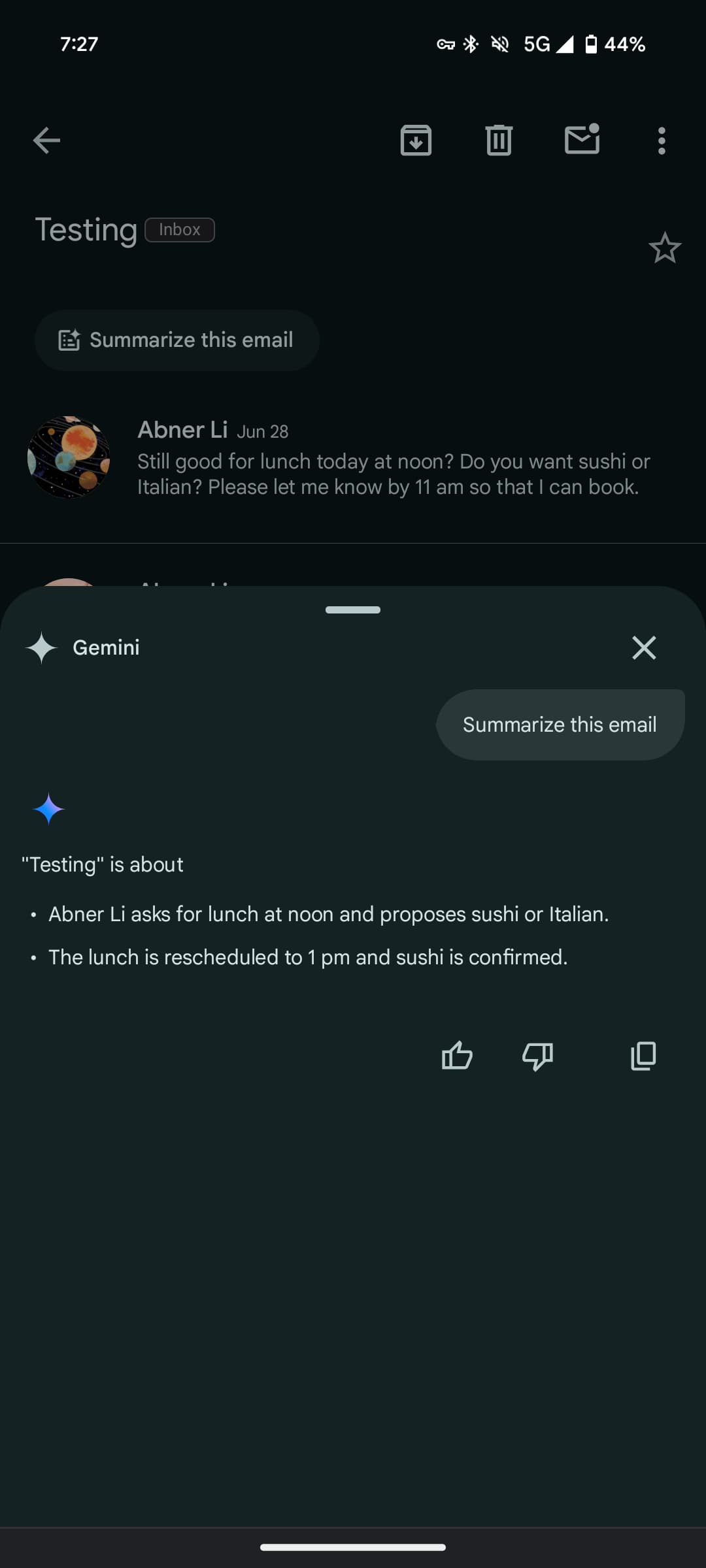 Gmail Rolling Out Gemini-powered Summarize To Android, IOS [U]