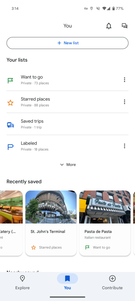 Google Maps bottom bar redesign rolling out