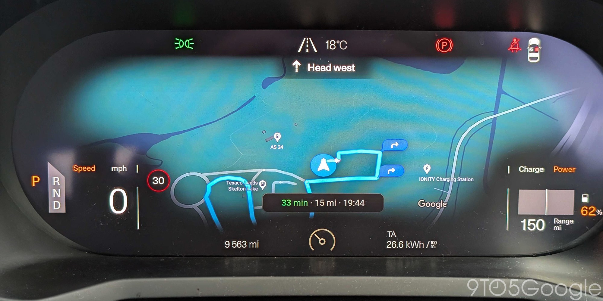 Android Automotive adds heads-up Google Maps navigation pane
