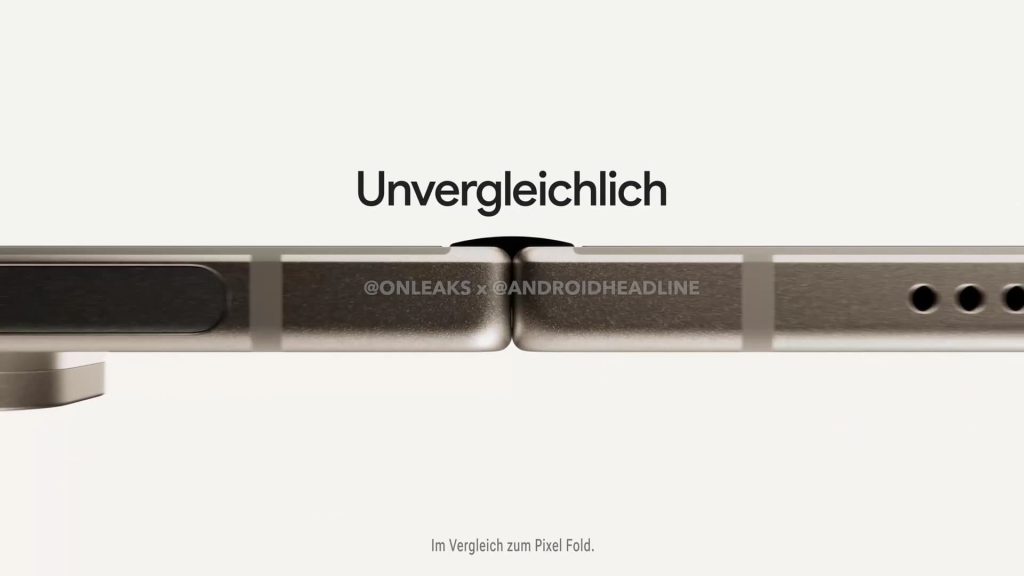 Pixel 9 Pro Fold leak shows thin design, Face Unlock, more