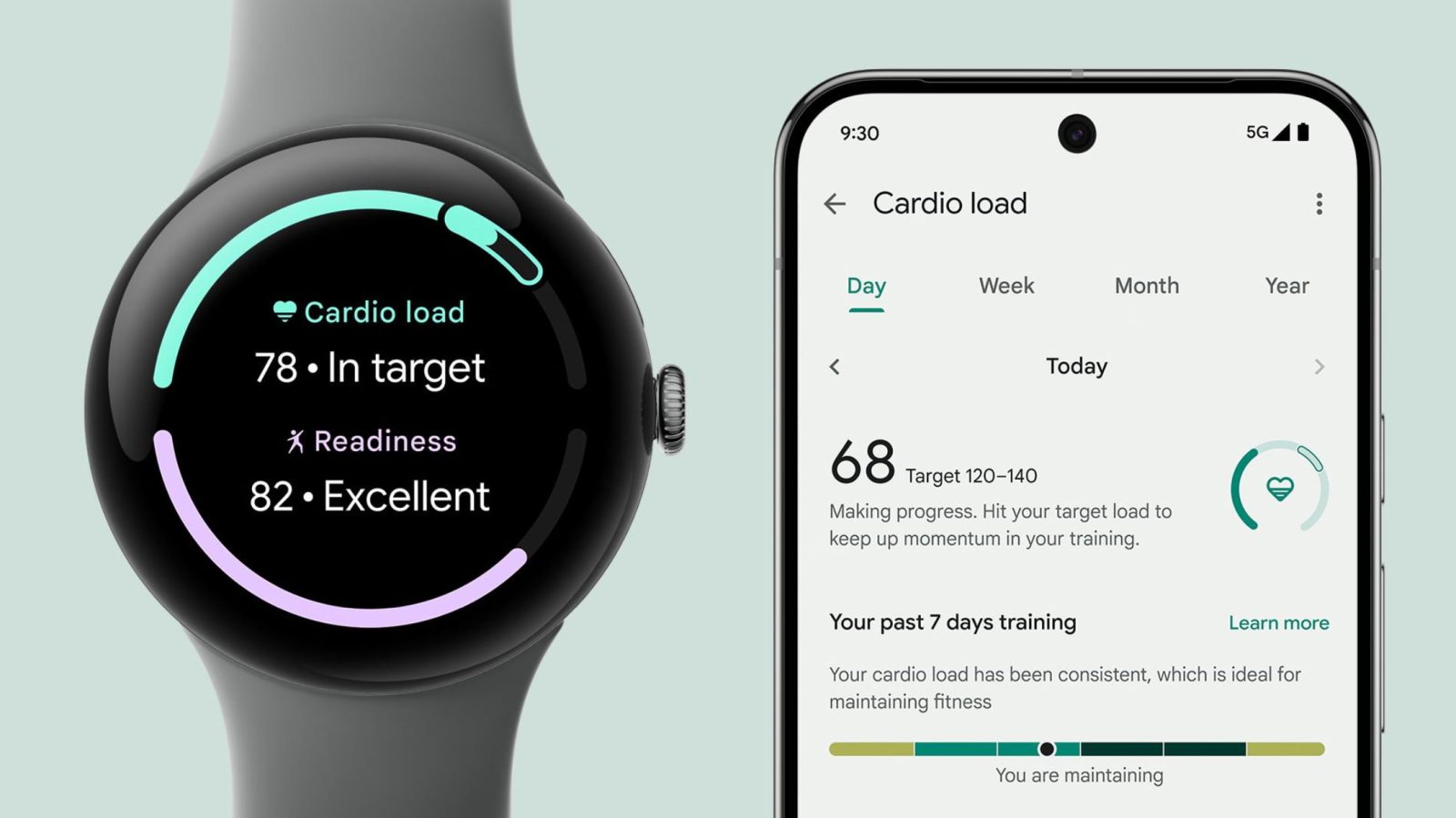 Pixel Watch 3 - Cardio Load