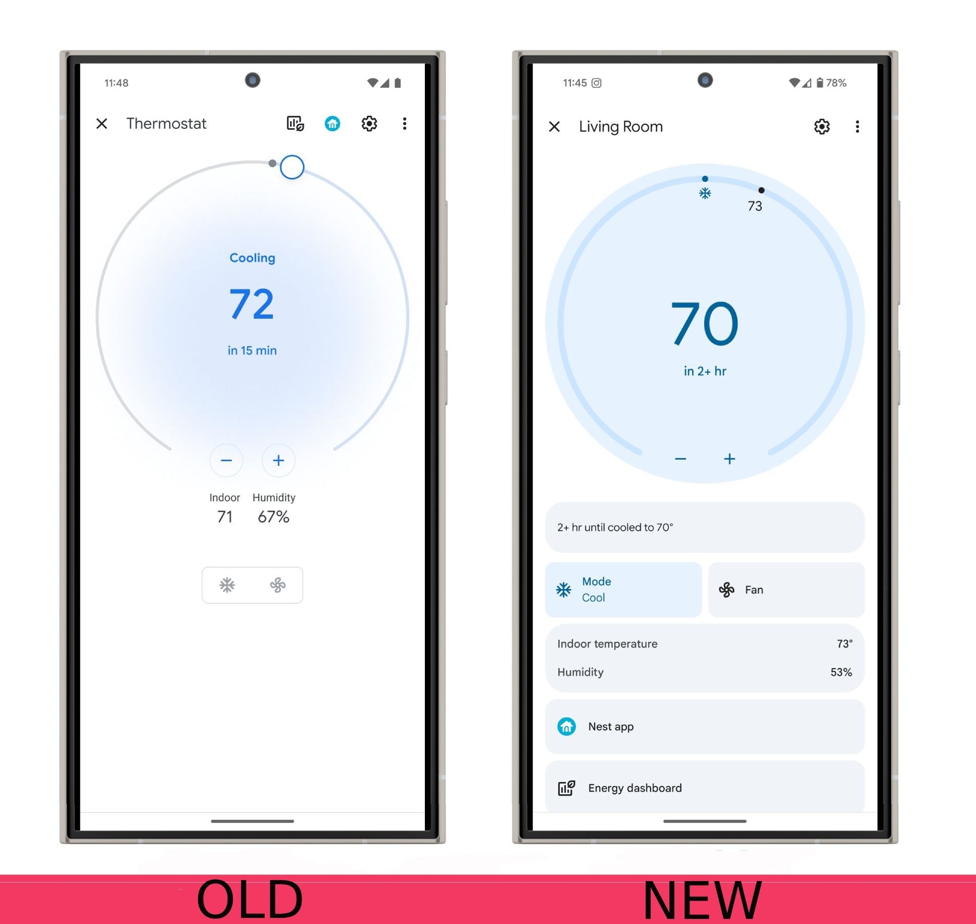 Humid Helper Google Home app upgrades Nest Thermostat controls for some