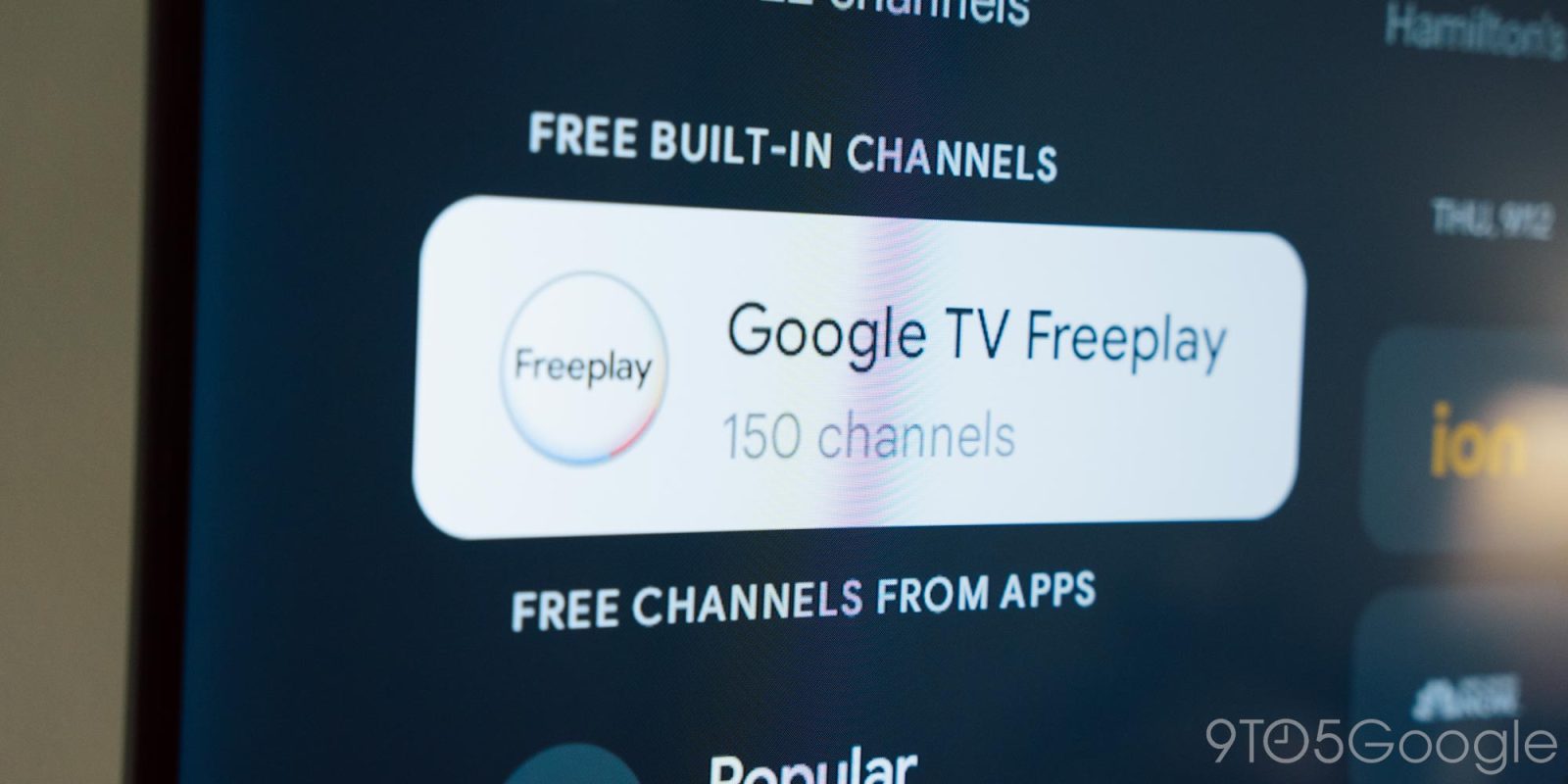 Google TV 'Freeplay' se lanza como nuevo hogar de canales gratuitos