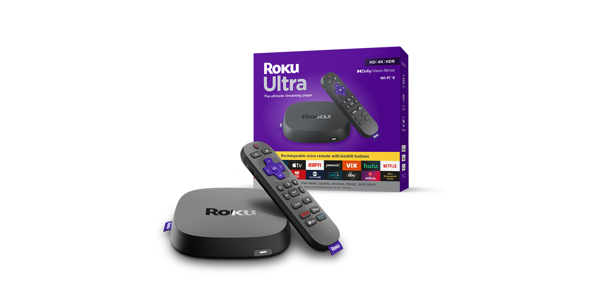 Roku Ultra (2024) takes on Google TV Streamer with backlit remote