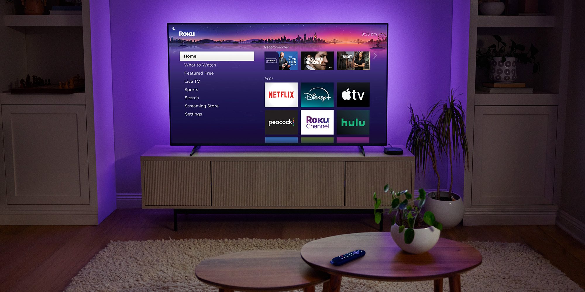 Roku находится более чем в половине домов США, преодолев отметку в 100 миллионов