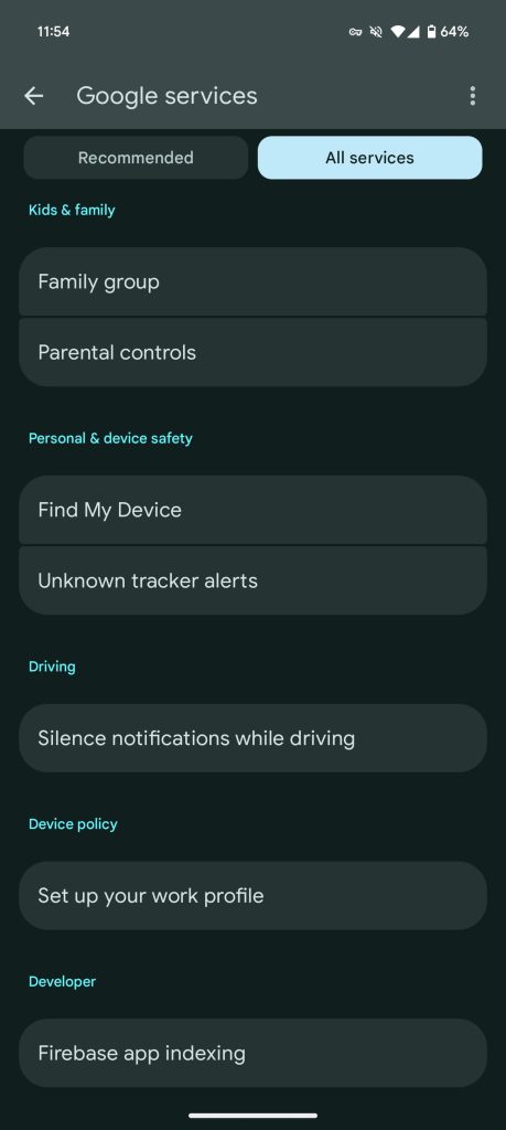 CHANGE YOUR GOOGLE APP SETTINGS visual data 6