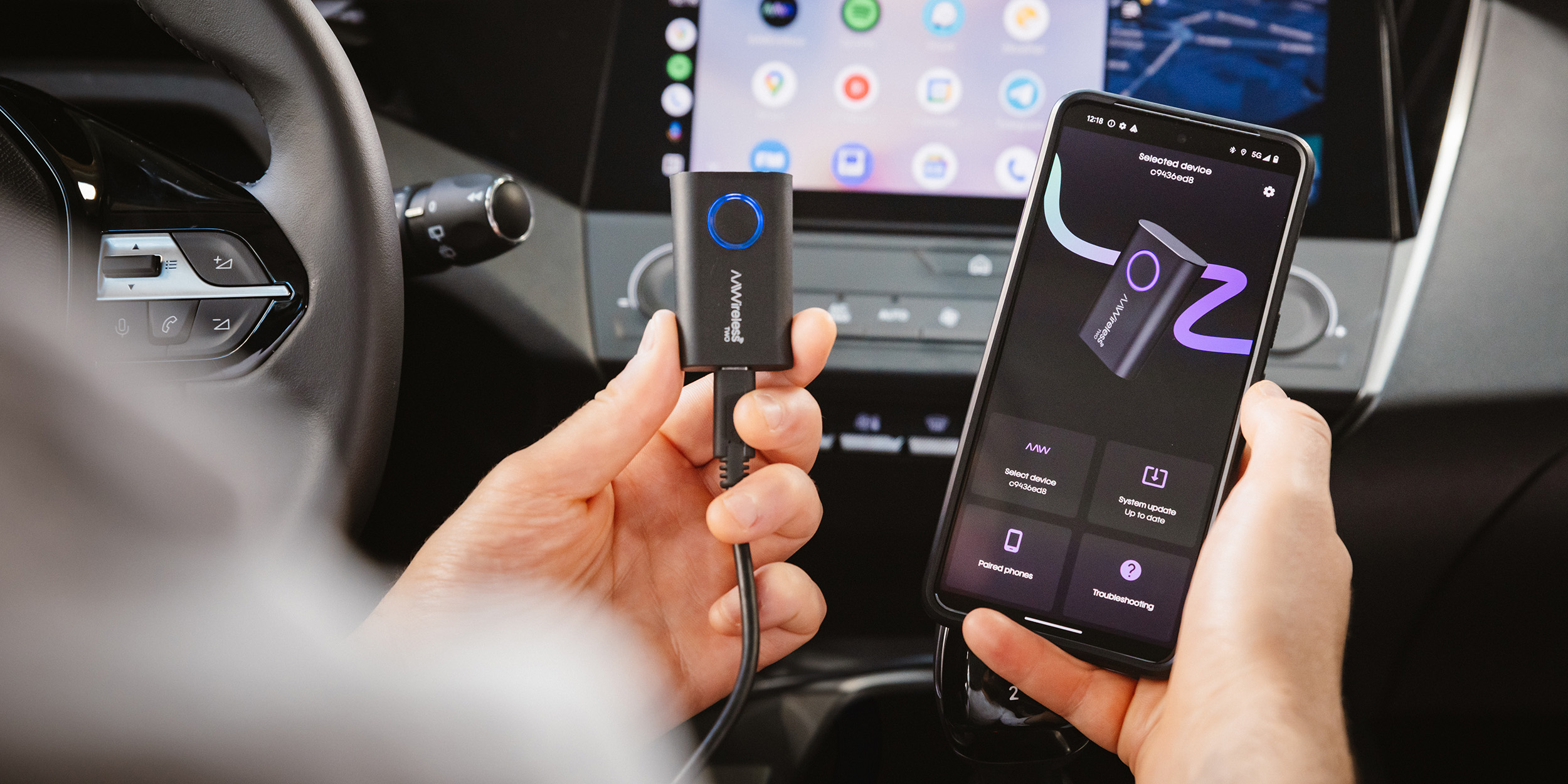 AAWireless 'TWO' Android Auto adapter launches on October 20