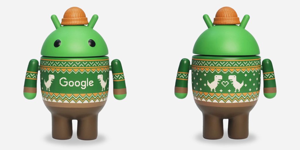 Figurine Officielle Android En Or Par Google - Très Bon état Occasion, Collector