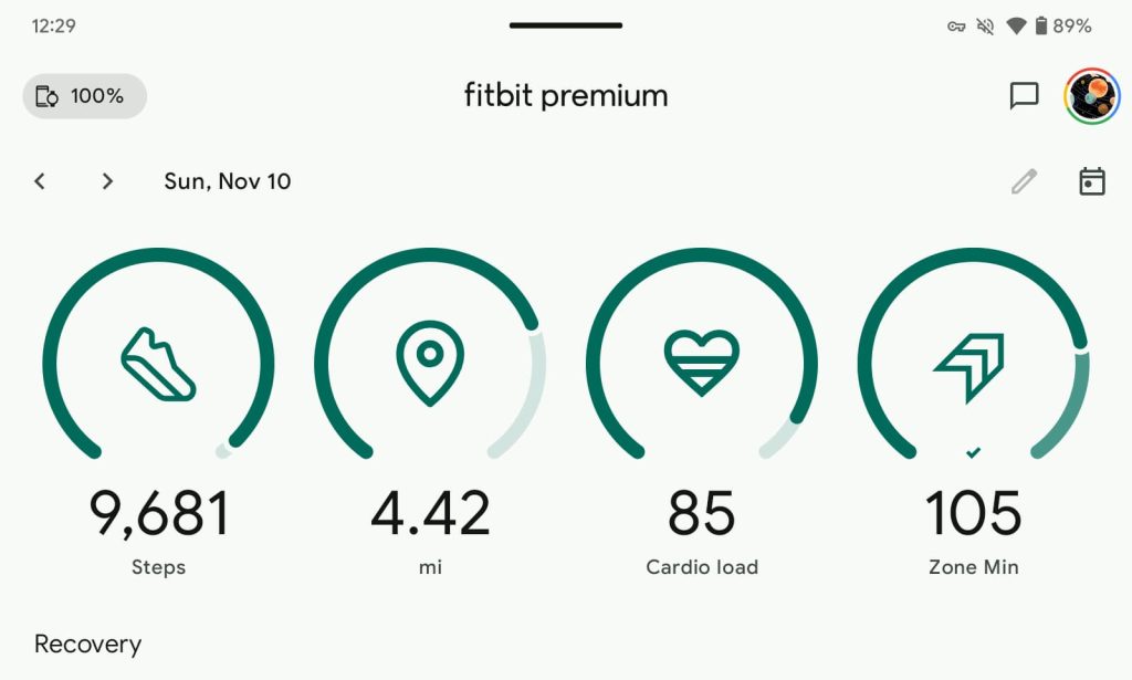 Fitbit app gets foldable, tablet redesign on Android