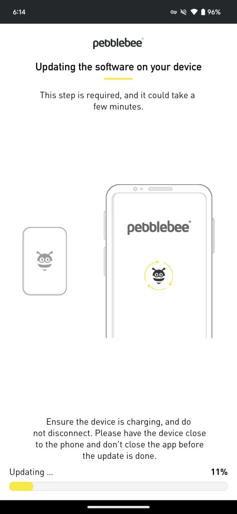 Pebblebee Android trackers update