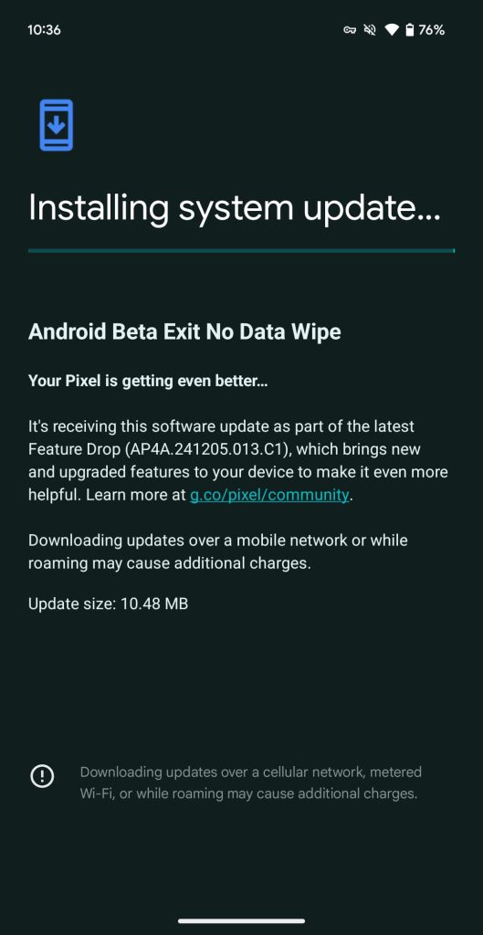 Android 15 QPR1 Beta 3.1 to stable update now available for Pixel