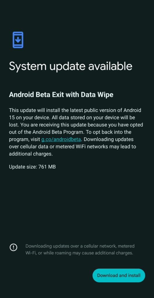 Android 15 QPR1 Beta 3.1 to stable update now available for Pixel