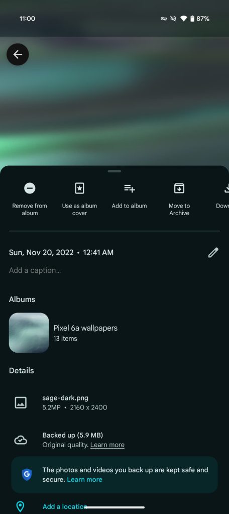 Google Photos Albums