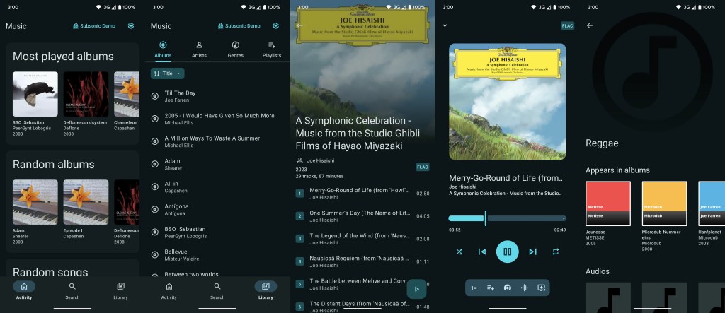 LineageOS 22 Twelve music player