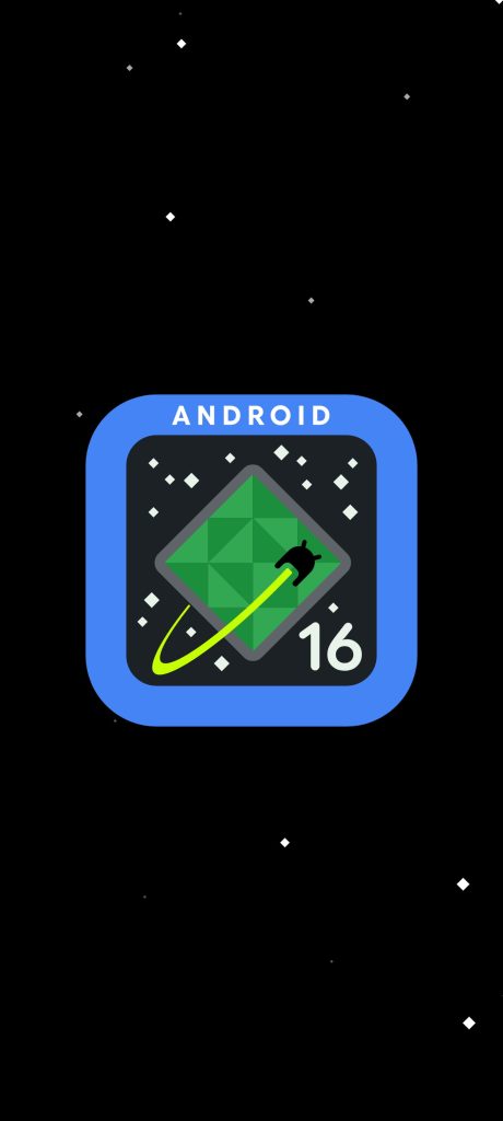 Logo d'Android 16