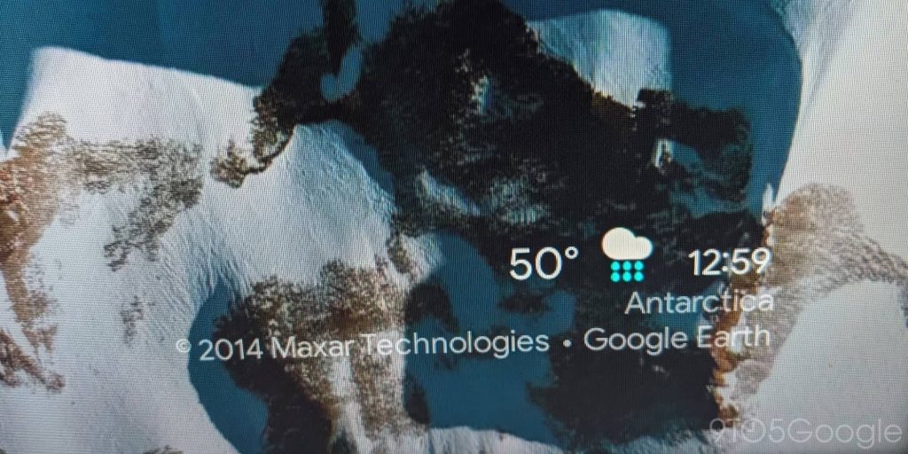 Chromecast bug time weather