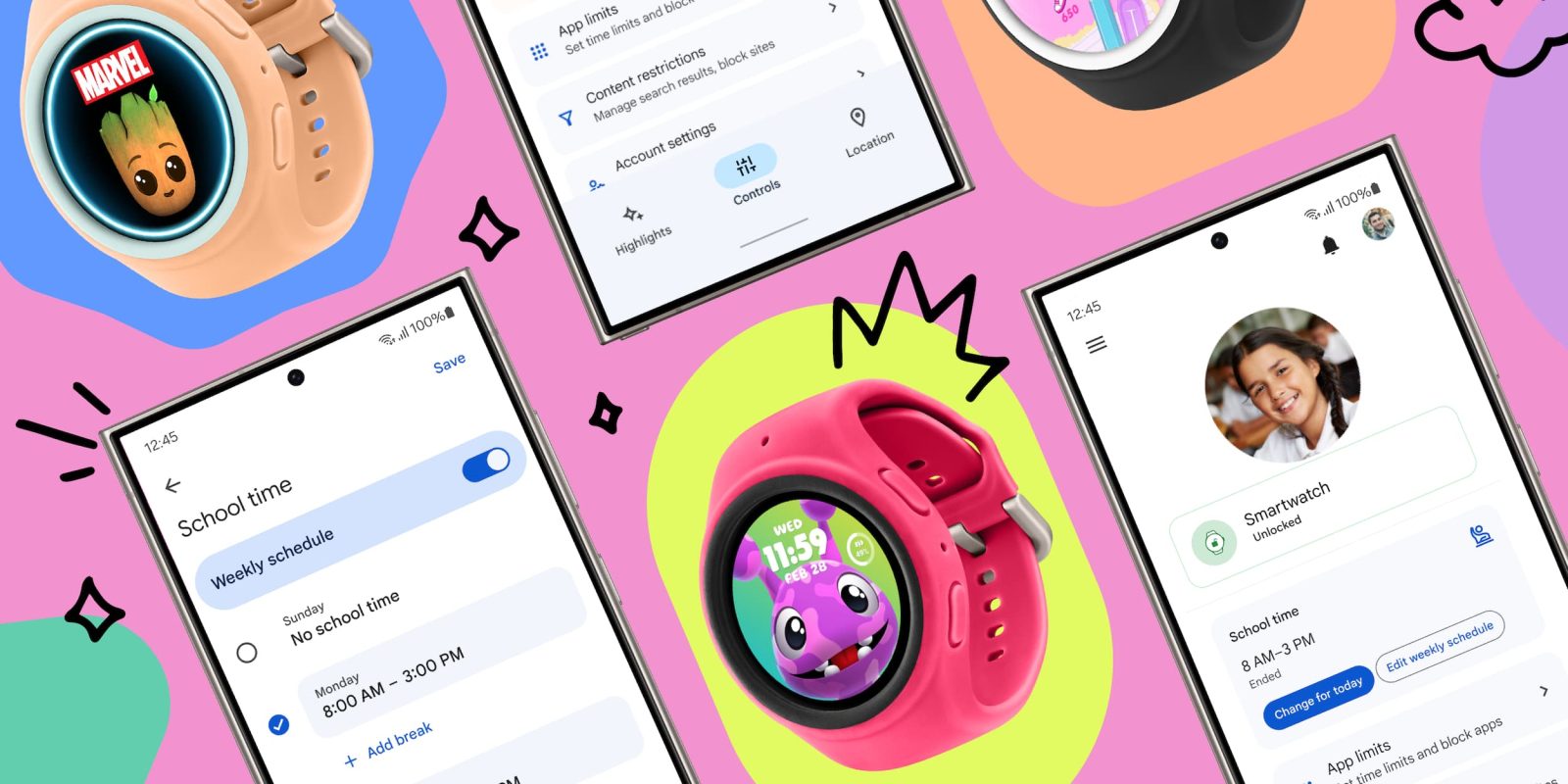 Samsung announces Galaxy Watch for Kids w/ Google Family Link