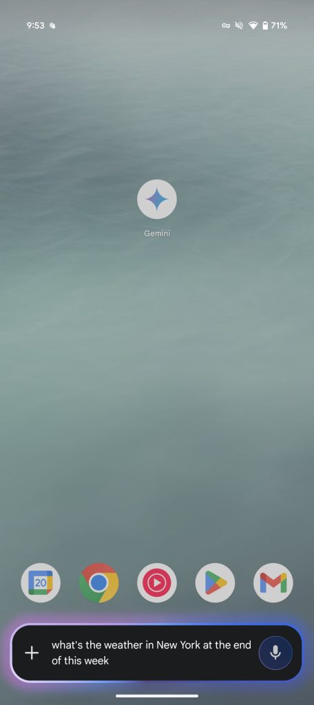 Gemini overlay redesign beta