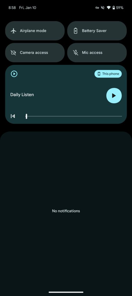 Lisem Interface On Daily Listen showcasing the promise of Google Discover