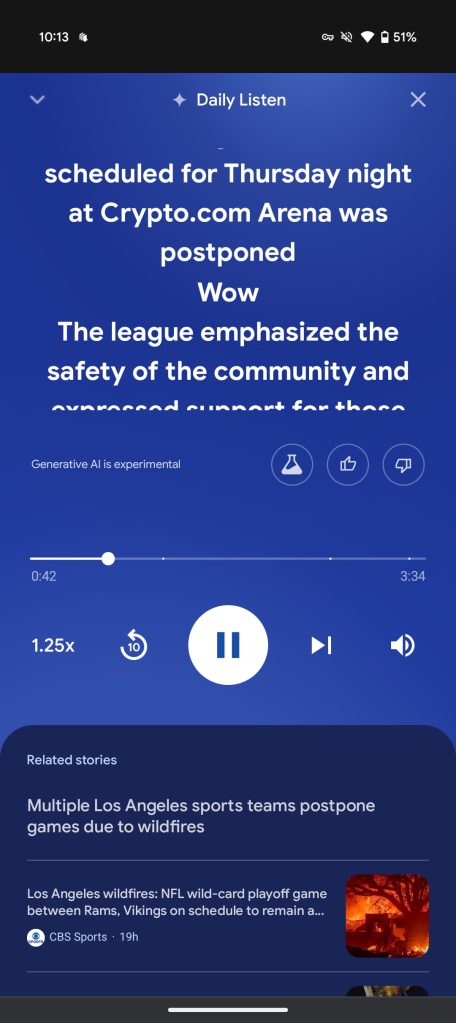 On Daily Listen showcasing the promise of Google Discover