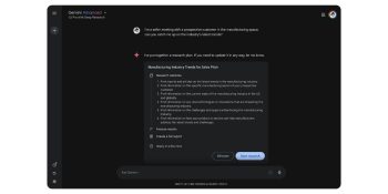 Gemini Workspace Deep Research