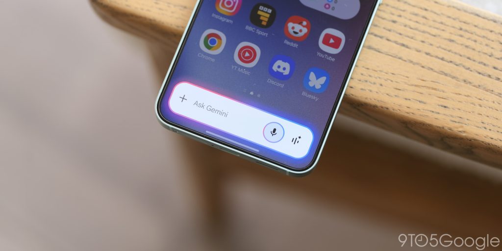 Galaxy S25 Gemini prompt