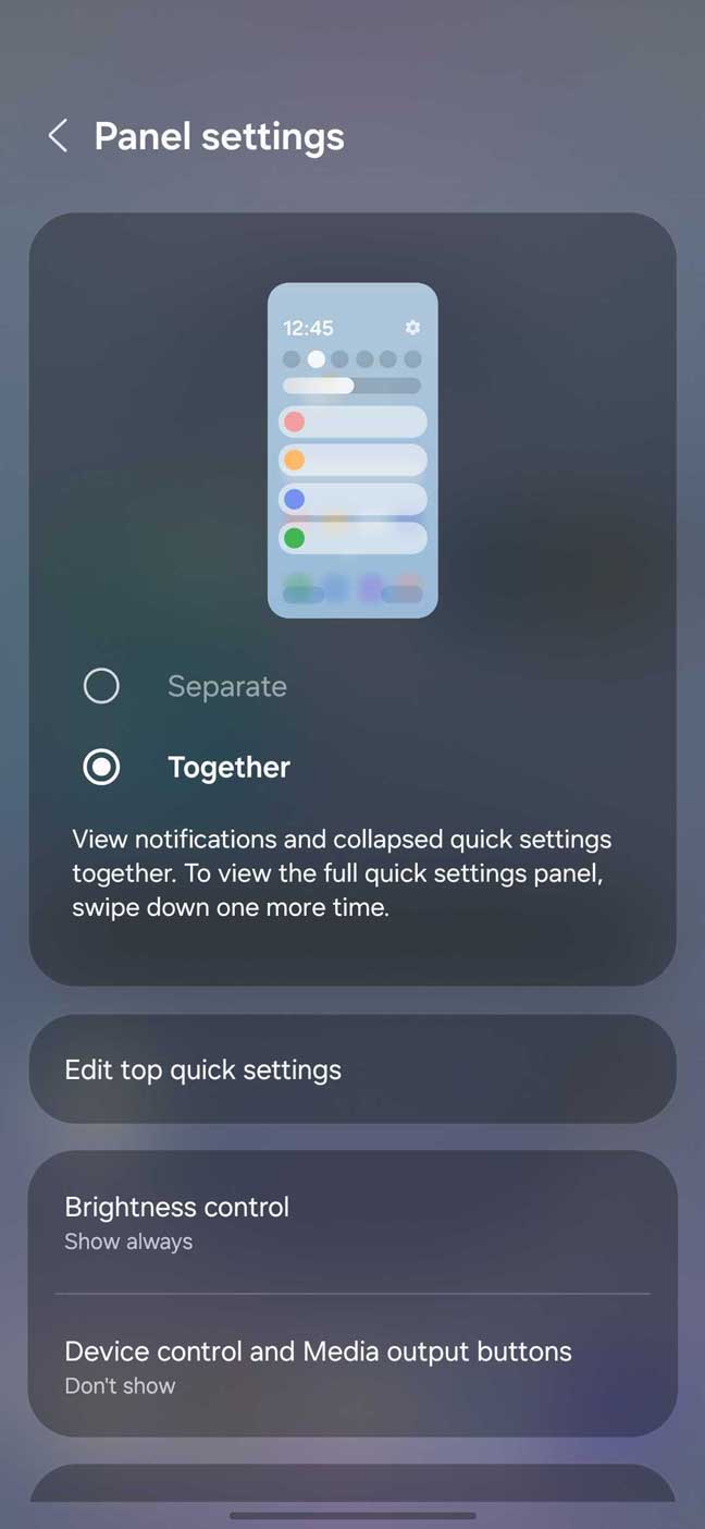 Here S How To Change Samsung S Quick Settings Panel In One Ui 7