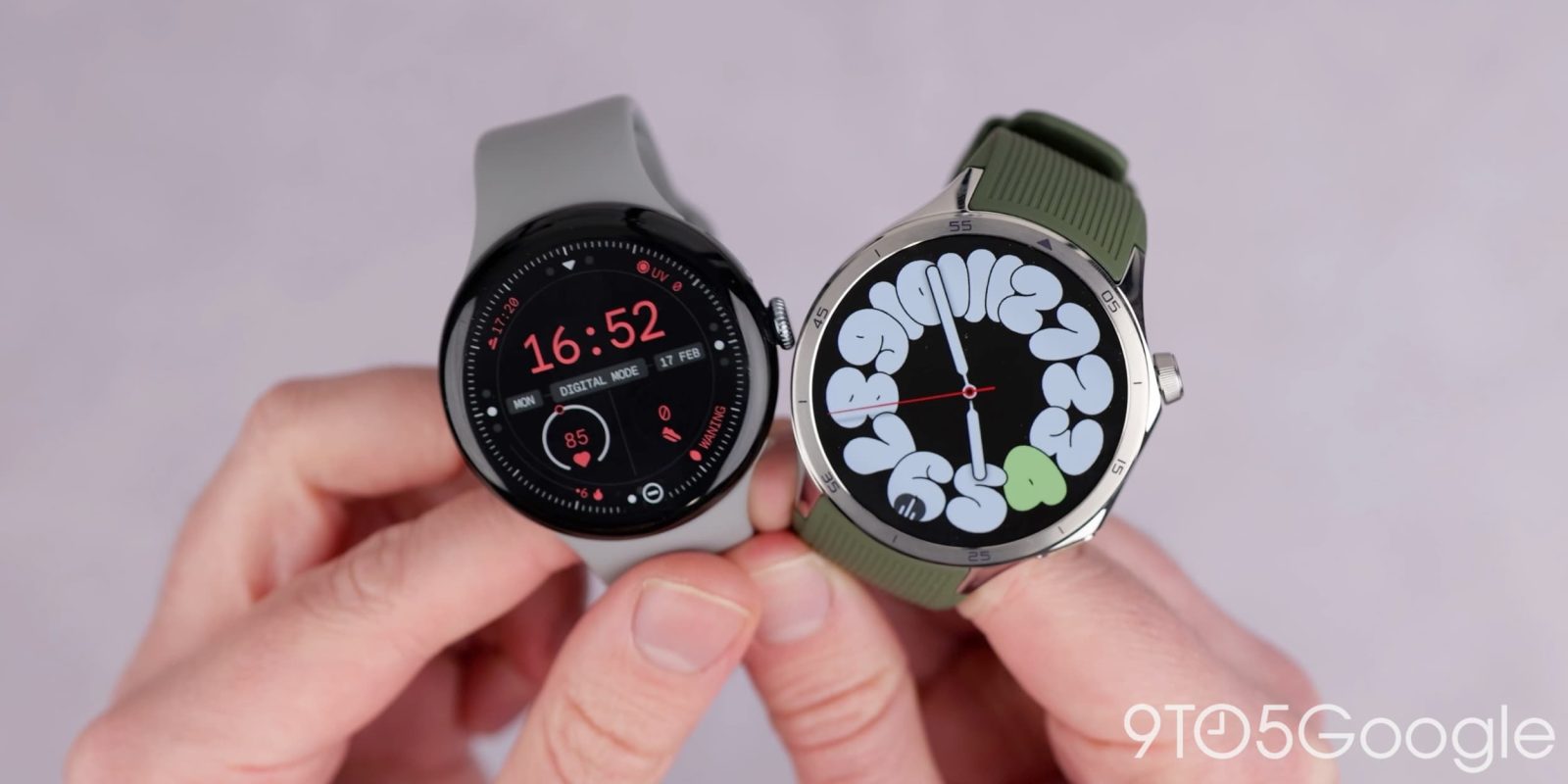 Comparaison des montres OnePlus et Pixel