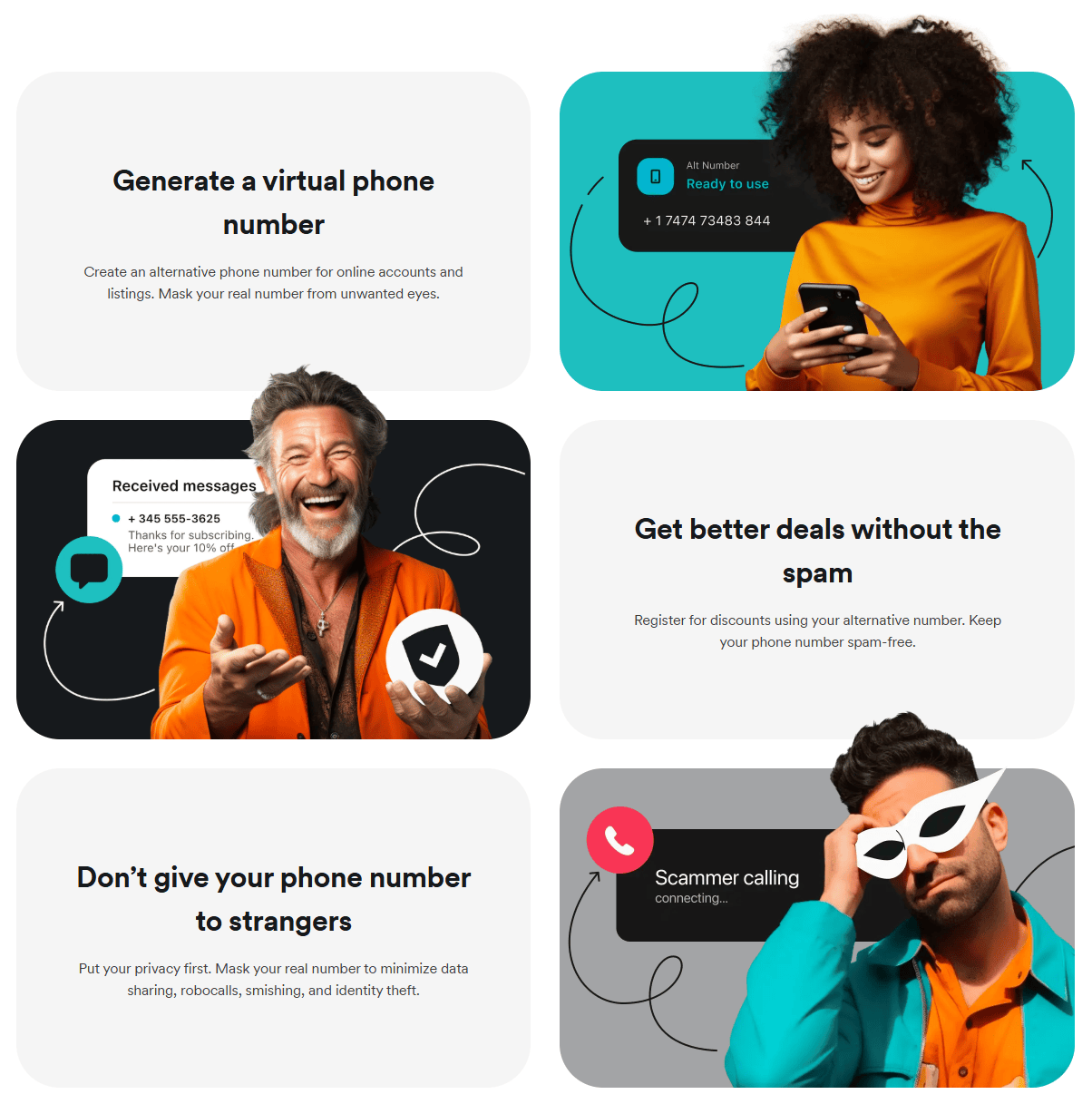 How to use an Alternative Number on your phone with Surfshark