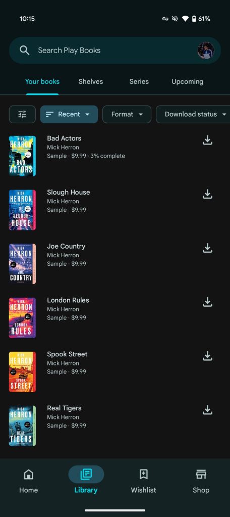 Google updates Play Books with Dynamic Color on Android