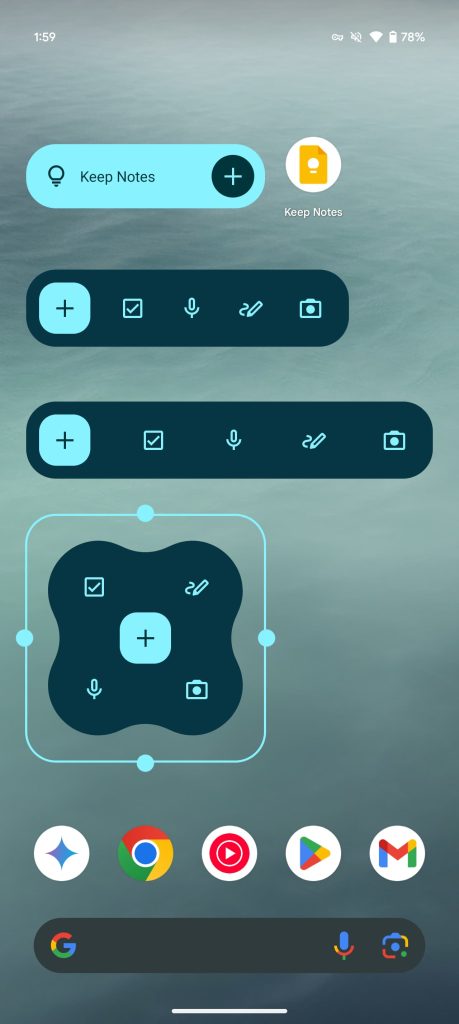 Google Keep rolling out Android widget redesign