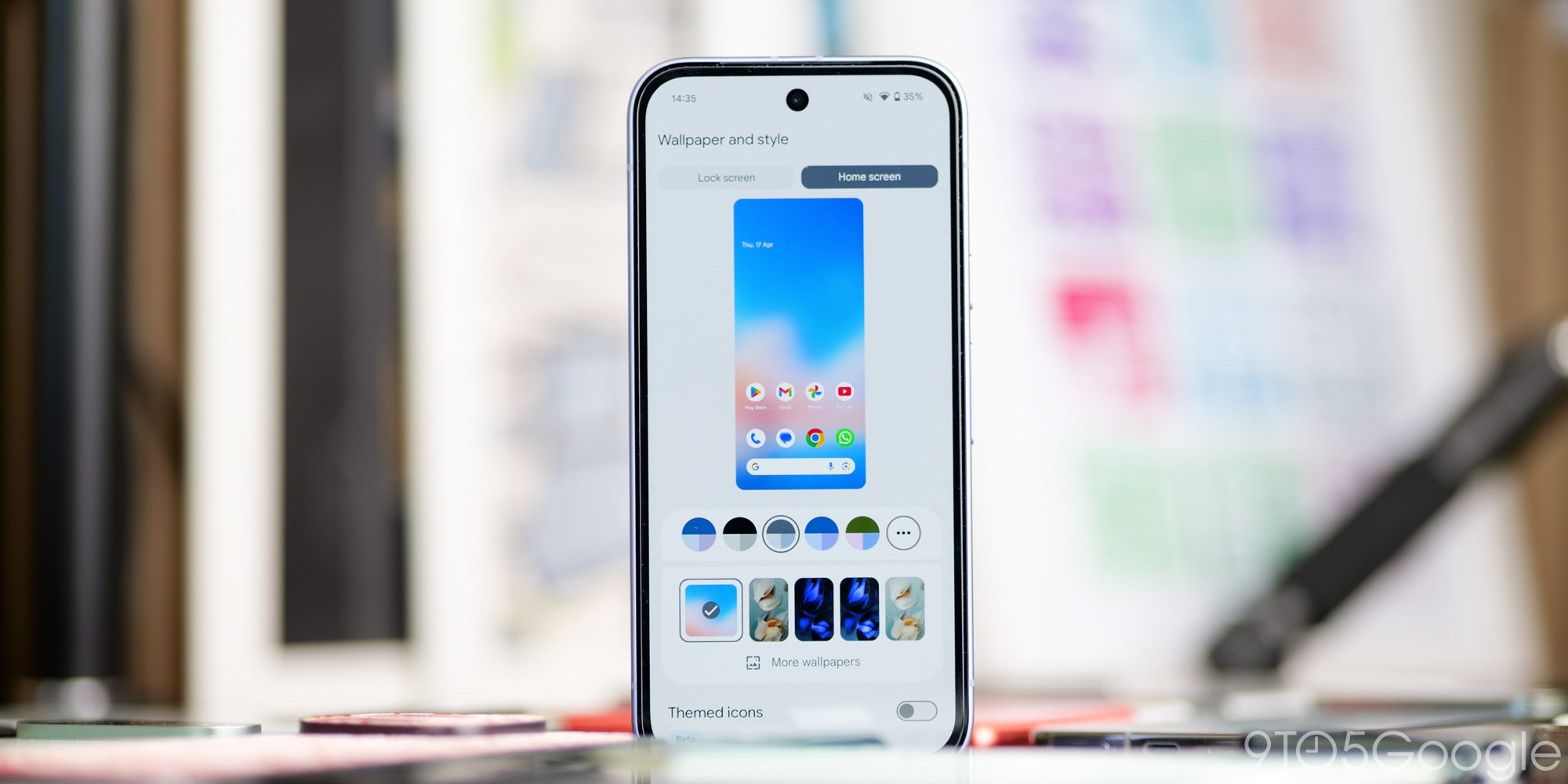 Смартфоны Google Pixel скоро могут получить функцию «перемешивания» любимых обоев